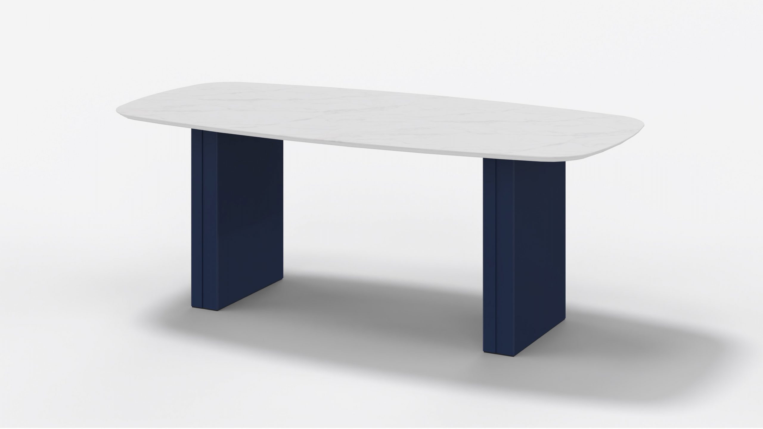 Mesa Atenas: Diseño Sobrio Inspirado en la Antigüedad.