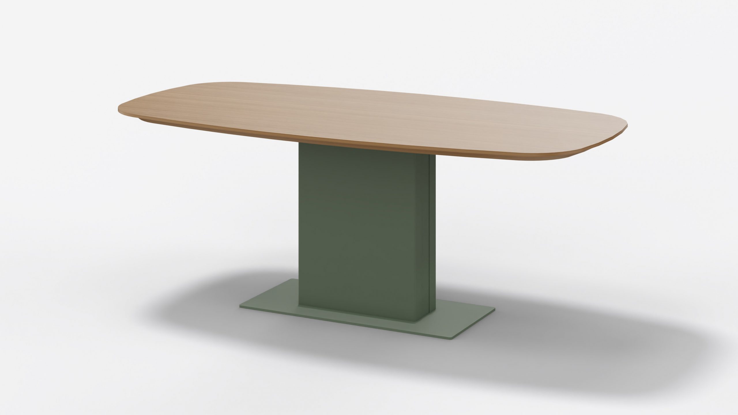 Mesa Atenas: Diseño Sobrio Inspirado en la Antigüedad.