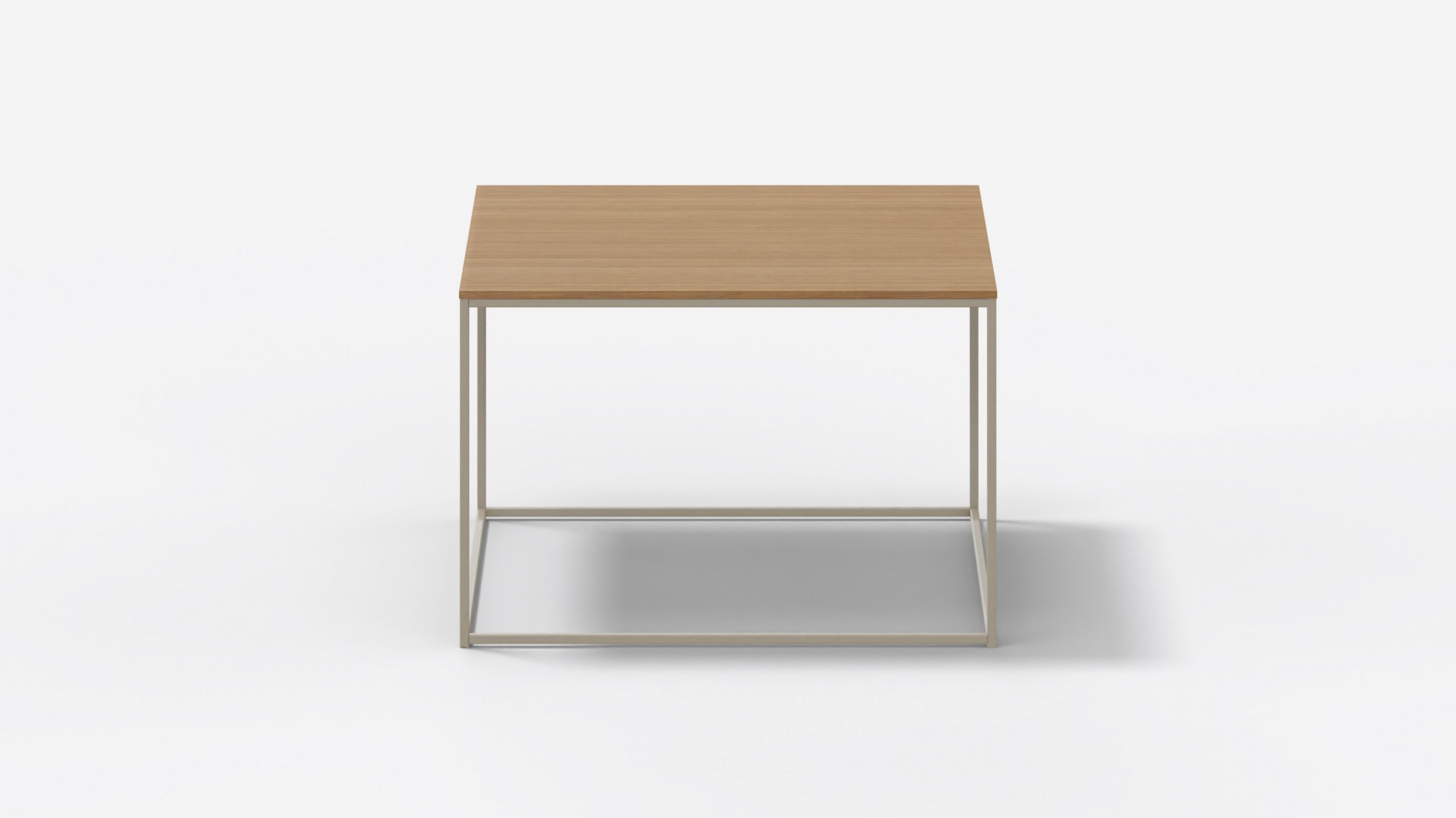 Mesa Centro Cubic: Minimalista y elegante, con tapa disponible en una variedad de colores, materiales y acabados.