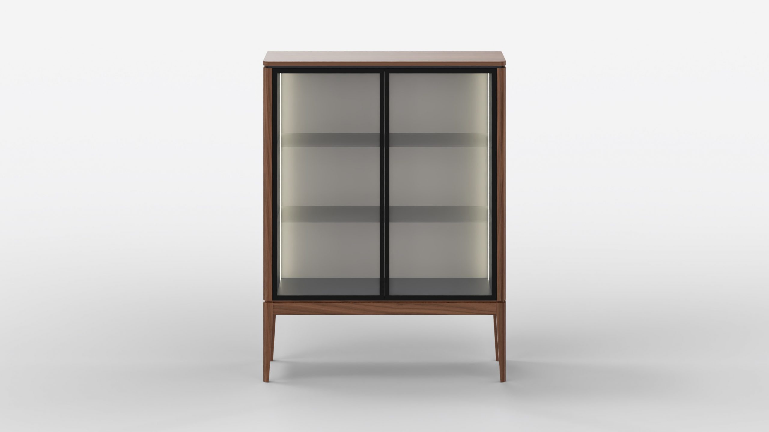 Vitrina Verso: Elegancia Clásica y Modernidad en un Diseño Sofisticado.