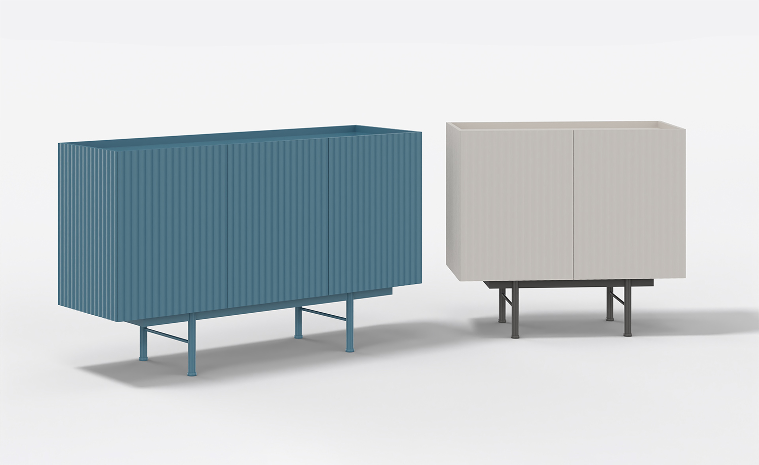 Aparador Dunas: Elegancia y Vanguardia en tu Sala de Estar.