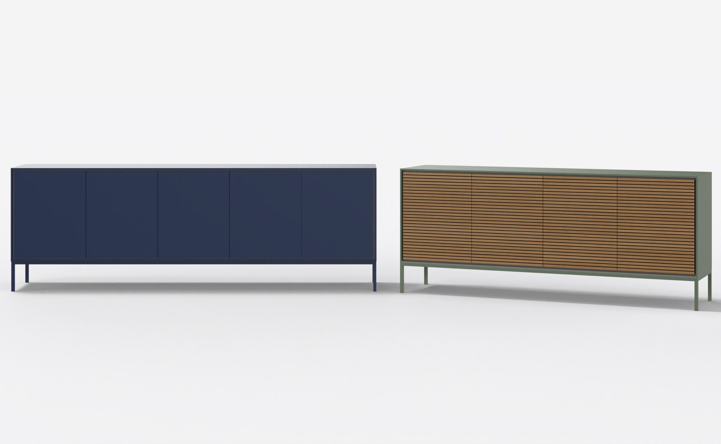 Aparador Bristol: Minimalismo y Elegancia en un Diseño Moderno.