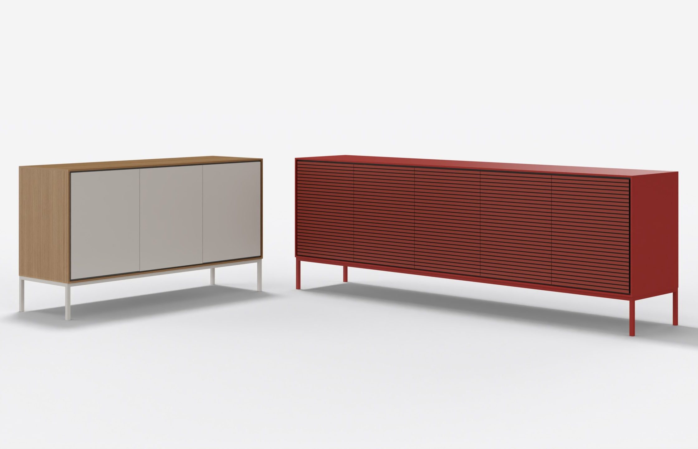 Aparador Bristol: Minimalismo y Elegancia en un Diseño Moderno.