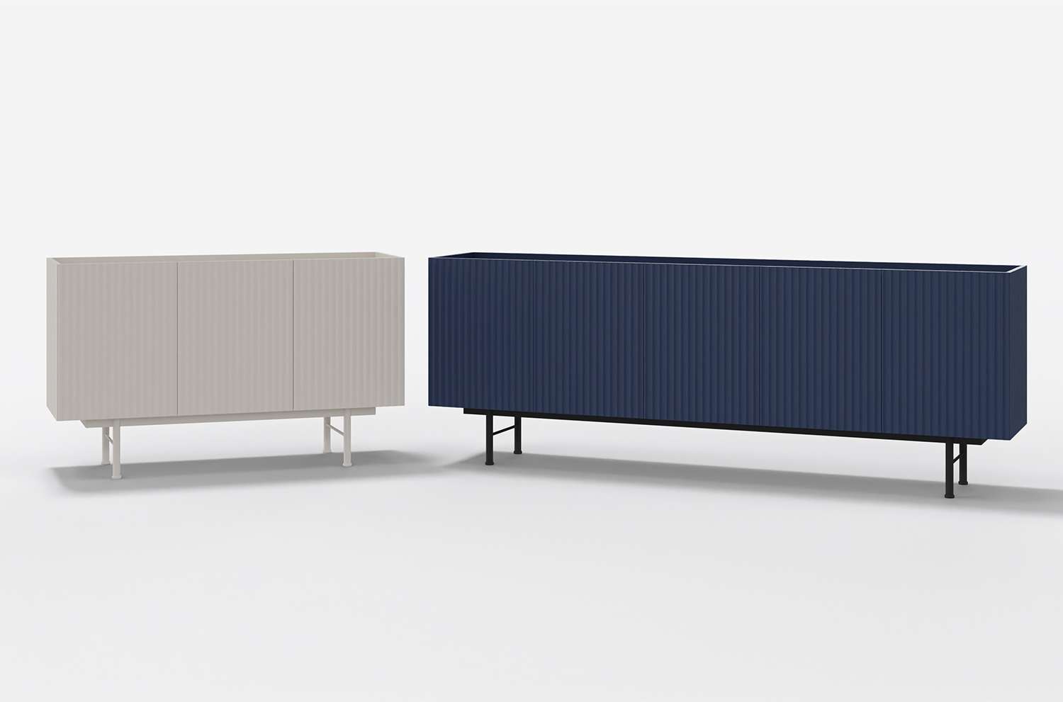 Aparador Dunas: Elegancia y Vanguardia en tu Sala de Estar.