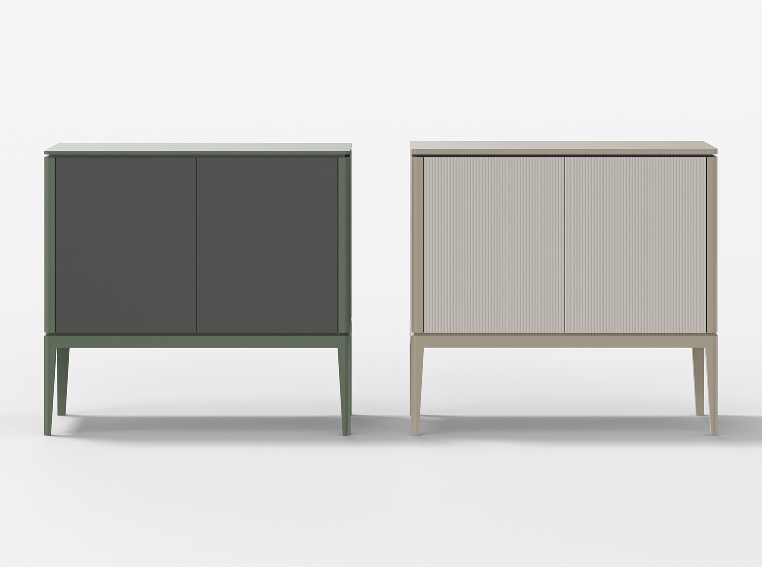 Aparador Verso: Elegancia y funcionalidad en un diseño contemporáneo.