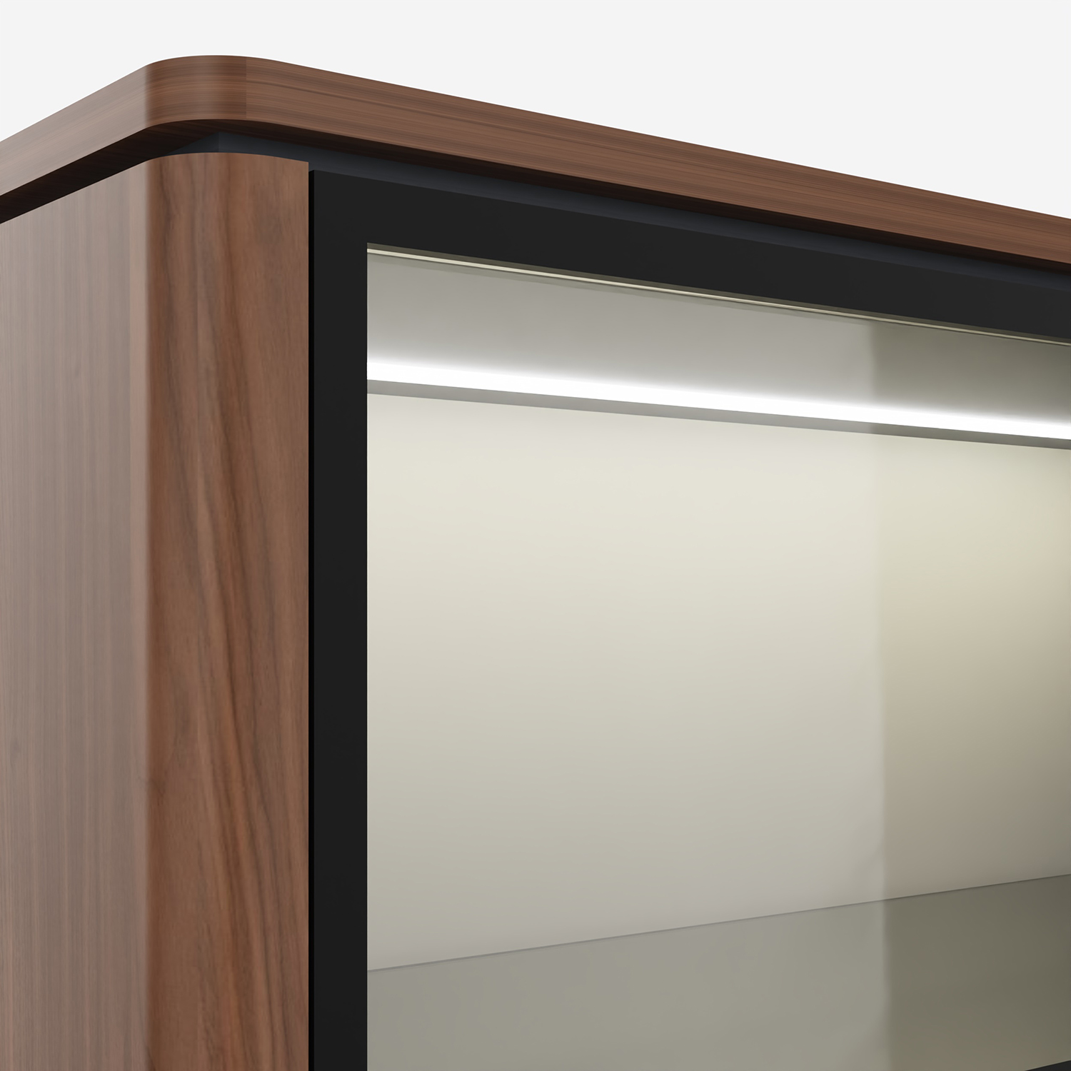 Vitrina Verso: Elegancia Clásica y Modernidad en un Diseño Sofisticado.