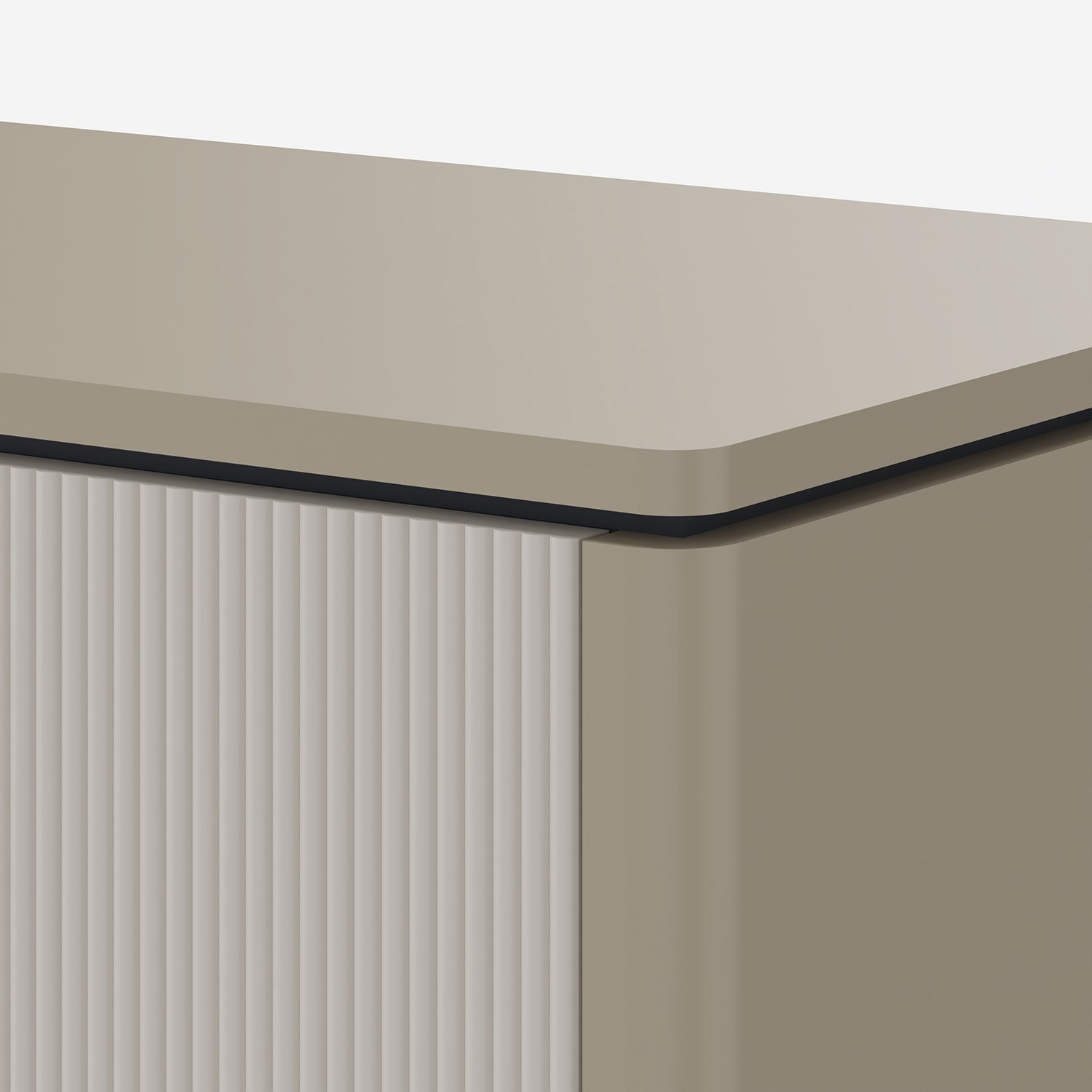 Aparador Verso: Elegancia y funcionalidad en un diseño contemporáneo.