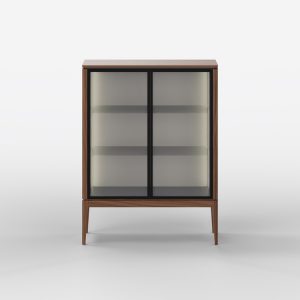 Vitrina Verso: Elegancia Clásica y Modernidad en un Diseño Sofisticado.