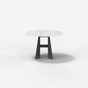 Mesa Maya: Elegancia y Estabilidad Inspiradas en la Arquitectura.