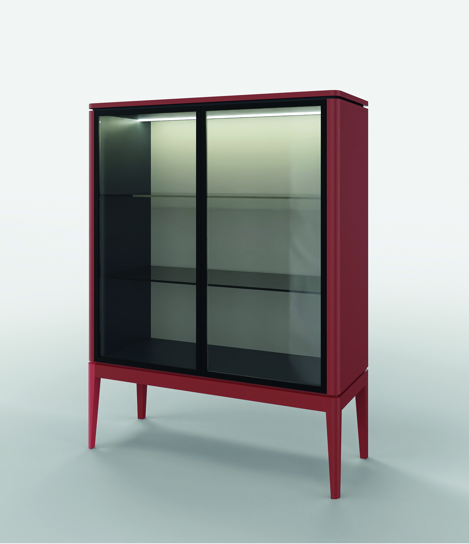 Vitrina Verso: Elegancia Clásica y Modernidad en un Diseño Sofisticado.