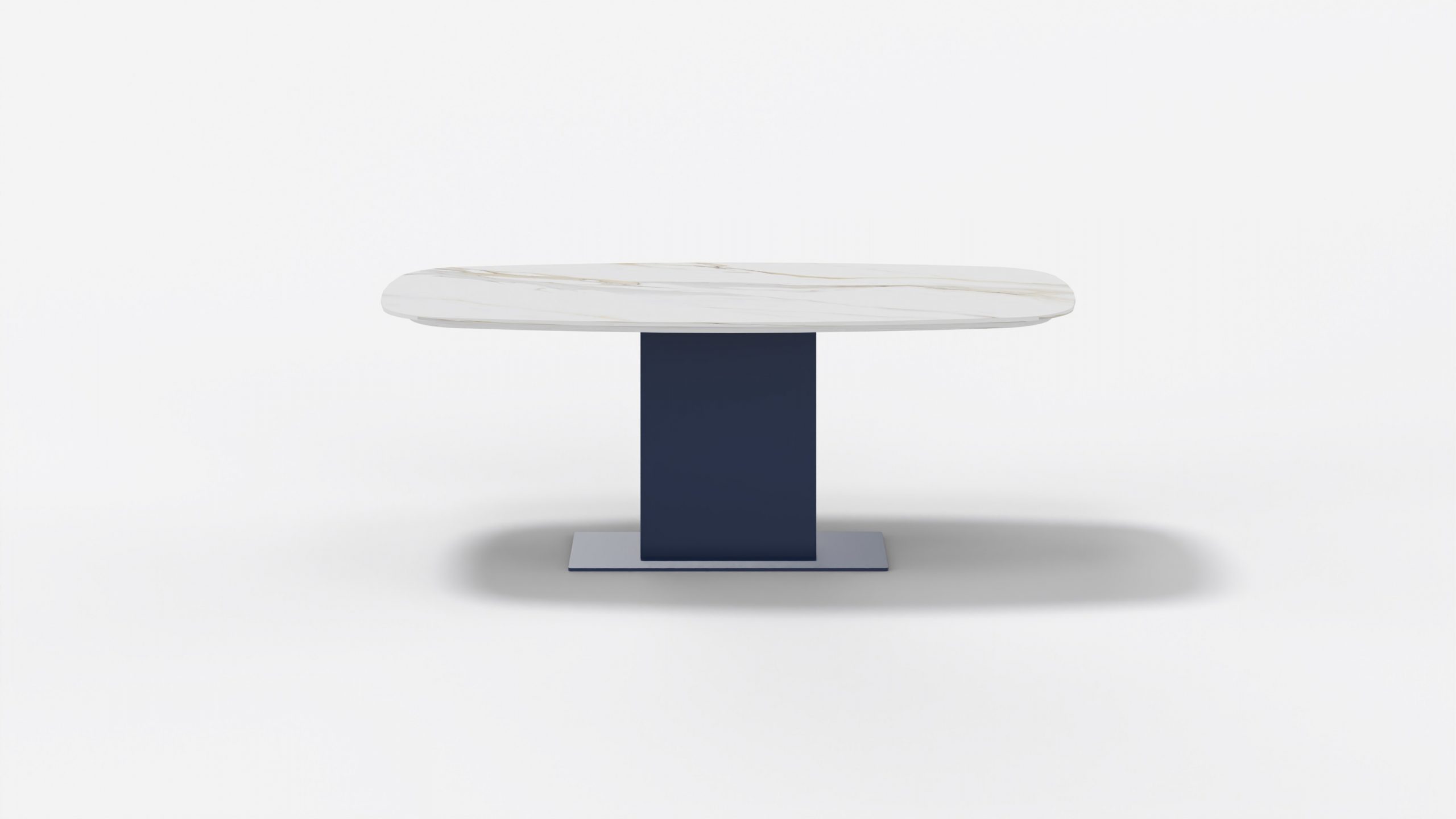 Mesa Atenas: Diseño Sobrio Inspirado en la Antigüedad.