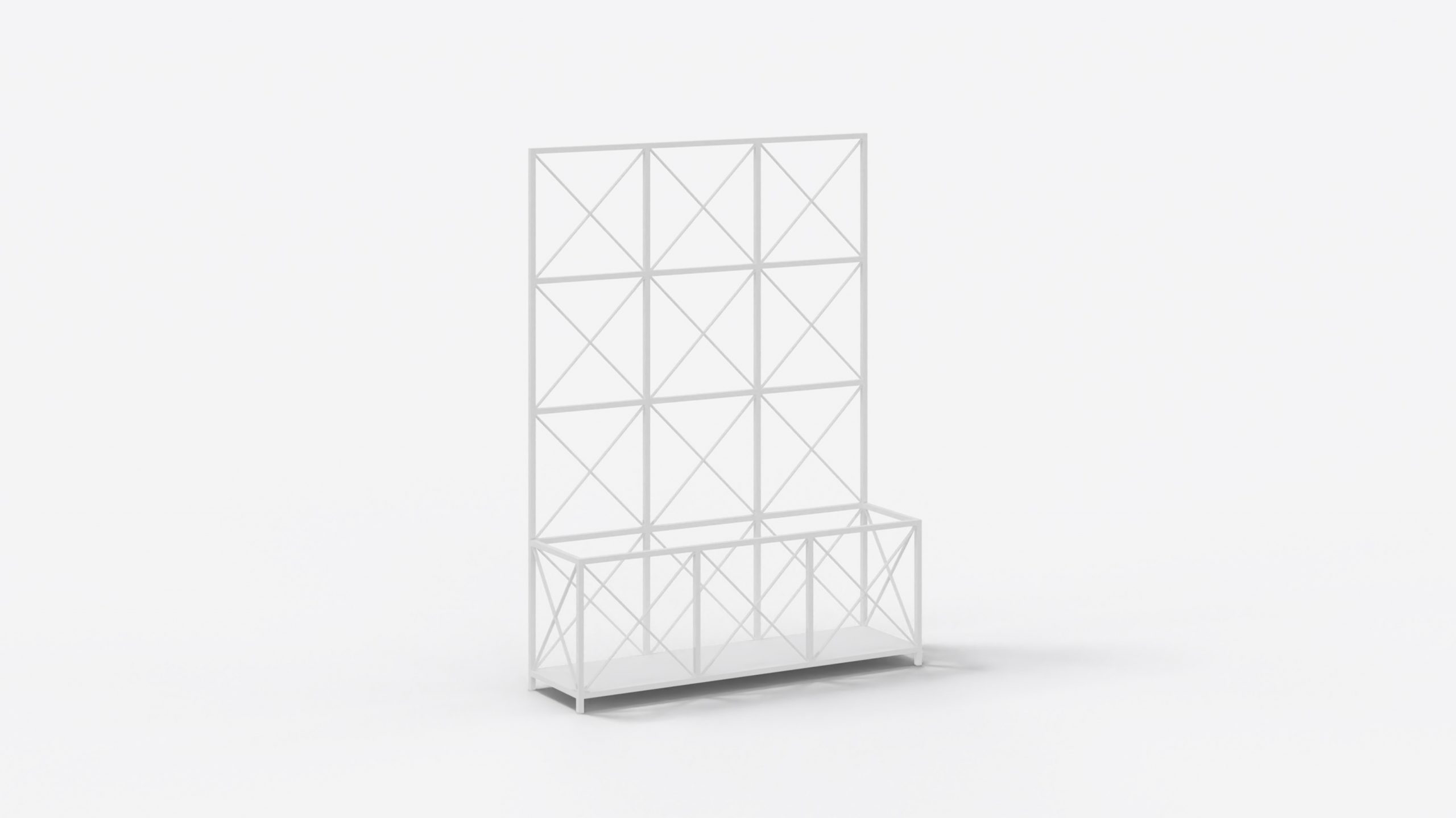 Separador Cruz: Elegancia y Funcionalidad para Definir Espacios.